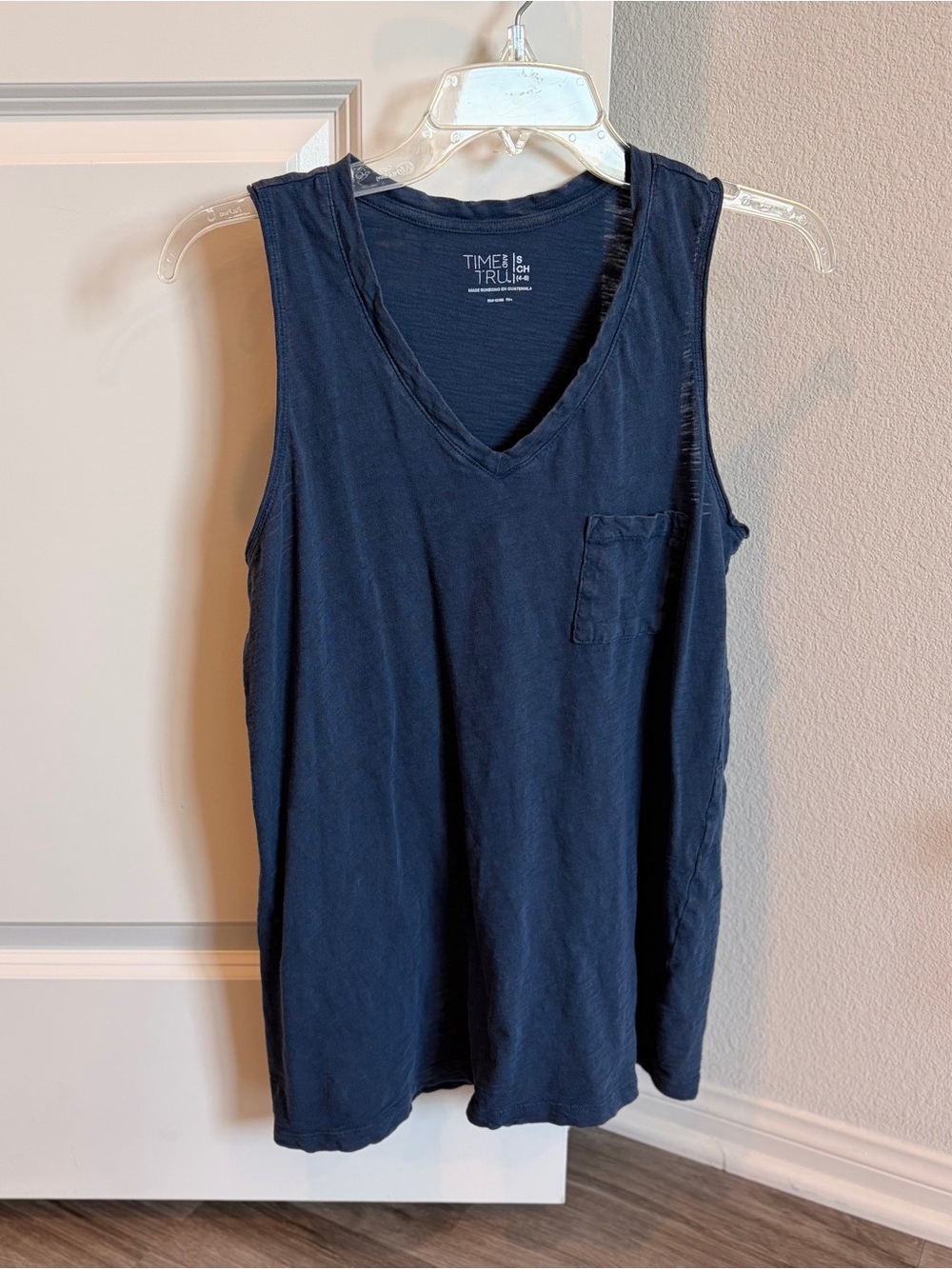 Time and Tru blue tank top
